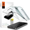 iPhone 15 Spigen Kijelzővédő Fólia FC ''EZ FIT'' kerettel fekete (-8809896752299 7 kép
