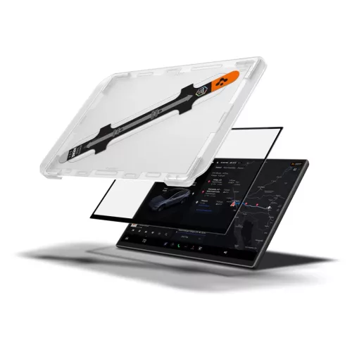 Spigen Tesla EZ Fit FC tükröződésmentes matt kijelzővédő üveg,-8800283319408 2 kép