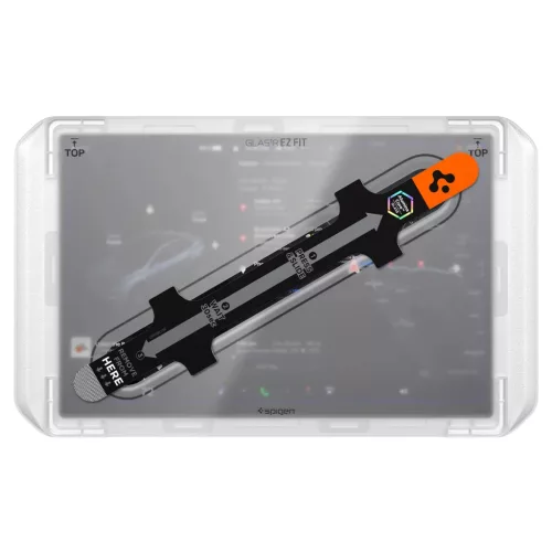 Spigen Tesla EZ Fit FC tükröződésmentes matt kijelzővédő üveg,-8800283319408 3 kép