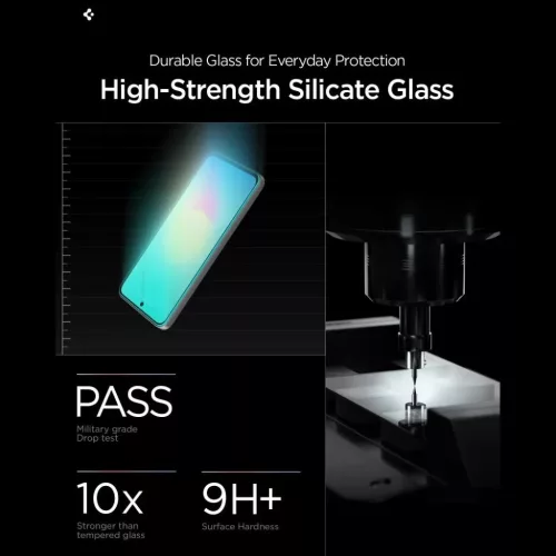  Samsung Galaxy A27 5G átlátszó Spigen Glas.tr "EZ Fit Pro" Hd Edze-8800337249385 1 kép