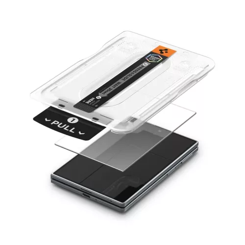 Samsung Galaxy Z Fold8 Spigen GLAS.tR EZ Fit Pro HD kijelzővédő üv-8800337250718 8 kép