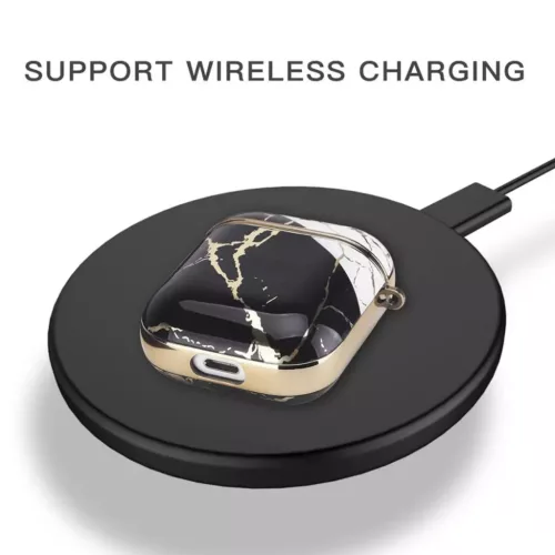 AirPods 1/2 márvány mintás tok Alphajack (CM16)- 3 kép