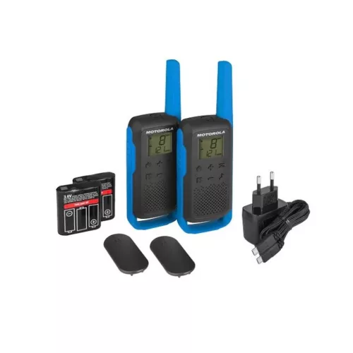 Motorola Talkabout T62 dupla készlet + töltő kék,-5031753007300 2 kép