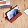 Samsung Galaxy S22+ Plus iCarer Haitang Leather Wallet Valódi Bőr Fl-6958955898156 5 kép