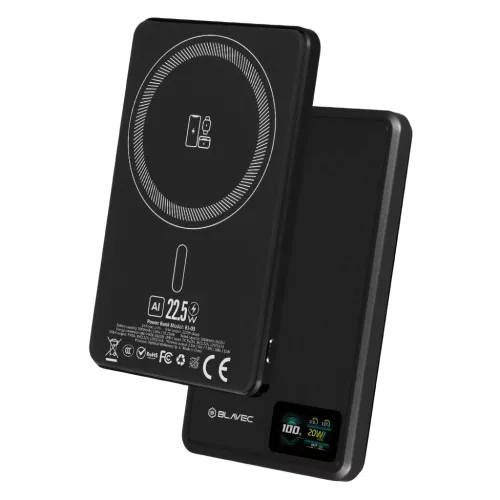 Blavec Power Bank 5000mAh BJ-03 Ultra Slim 7,8mm - Type C - 22,5W mág-5900217502180 2 kép