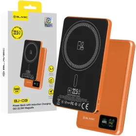 Blavec Power Bank 5000mAh BJ-03 Ultra Slim 7,8mm - Type C - 22,5W mág-5900217502494 1 kép