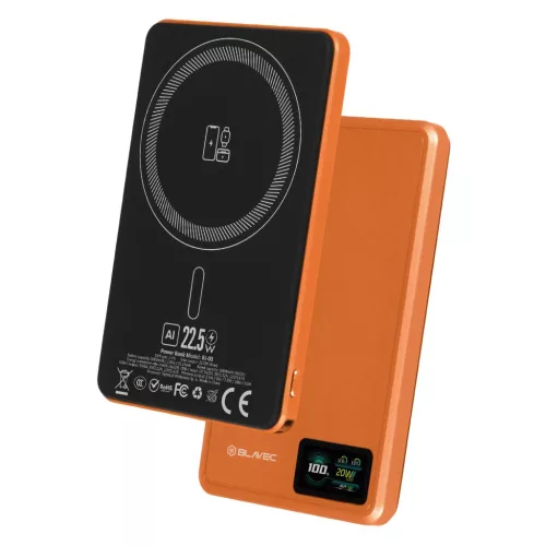 Blavec Power Bank 5000mAh BJ-03 Ultra Slim 7,8mm - Type C - 22,5W mág-5900217502494 2 kép