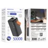Borofone Power Bank 50000mAh BJ66A Magnifico - 2xUSB + Type C - QC 3.0-6941991115158 8 kép