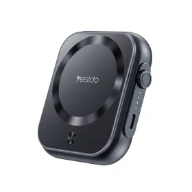   Benks Power bank 5000mAh YP59 3 az 1-ben - Type C - mágneses, indukciós 15W fekete