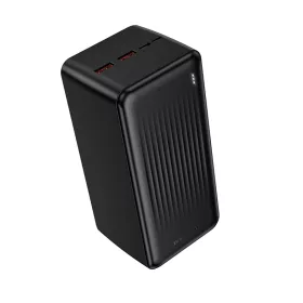   Borofone Power Bank 50000mAh BJ80C Clever - 2xUSB + Type C - QC 3.0 22,5W PD 20W fekete