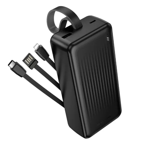 Borofone Power Bank 30000mAh BJ79B Clever - USB - Type C és Lightning-6941991121579 4 kép