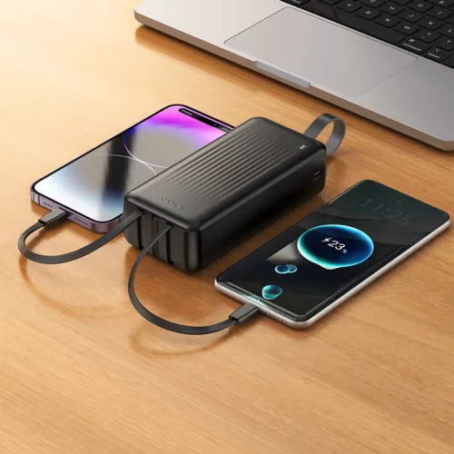Borofone Power Bank 30000mAh BJ79B Clever - USB - Type C és Lightning-6941991121579 7 kép