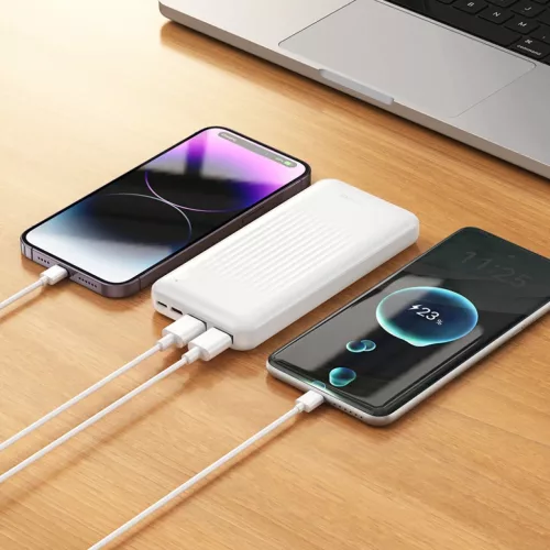 Borofone Power Bank 10000mAh BJ78 Clever - 2xUSB - fekete-6941991121470 4 kép