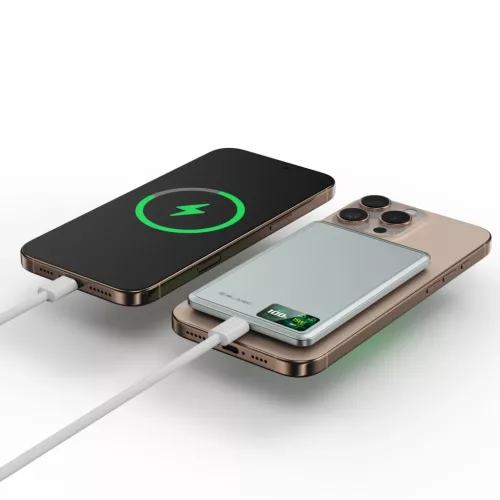 Blavec Powerbank 10000mAh BJ-03 Slim 13,5mm - Type C - 22,5W mágneses-5900217478539 8 kép