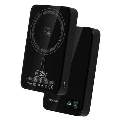 Blavec Power Bank 10000mAh BJ-04 Slim 13,5mm - Type C - 22,5W mágnese-5900217478560 2 kép