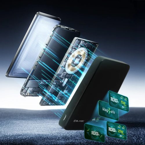 Blavec Power Bank 10000mAh BJ-04 Slim 13,5mm - Type C - 22,5W mágnese-5900217478560 4 kép