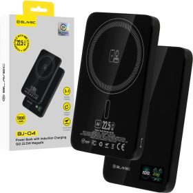 Blavec Power Bank 5000mAh BJ-04 Ultra Slim 7,8mm - Type C - 22,5W Mags-5900217478591 1 kép