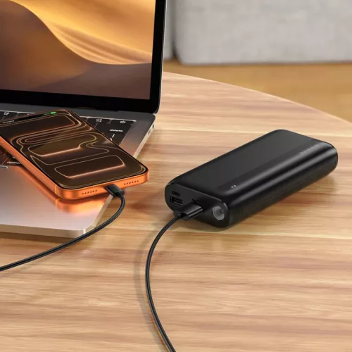 Borofone Power Bank 20000mAh BJ86 Victoria - 2xUSB - fekete-6941991126468 7 kép