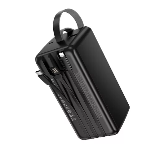 Borofone Power Bank 50000mAh BJ79C Clever - USB - beépített USB, Typ-6941991121586 6 kép