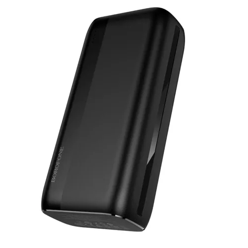 Borofone Power Bank 30000mAh BJ86A Victoria - 2xUSB - fekete-6941991126475 3 kép