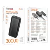Borofone Power Bank 30000mAh BJ86A Victoria - 2xUSB - fekete-6941991126475 8 kép