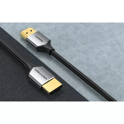 Ultra vékony HDMI kábel Vention ALEHH 2m 4K 60Hz (Szürke)-6922794756953 6 kép