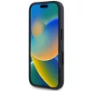 AMG Bőr Domborított Vonalak Fekete Logó iPhone 16 Tok - Fekete-3666339345686 5 kép