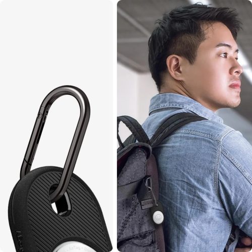 Caseology Vault Apple AirTag tok fekete (AMP01439)-819617026828 9 kép