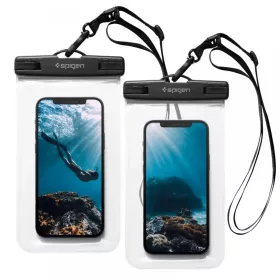   Spigen A601 Univerzális Vízálló Tok 2x Crystal Clear (AMP03098)