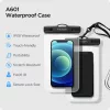 Spigen A601 Univerzális Vízálló Tok 2x Crystal Clear (AMP03098)-8809756648588 5 kép