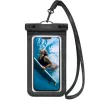Spigen A601 vízálló univerzális  telefontok fekete-8809811860788 1 kép