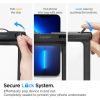 Spigen A601 vízálló univerzális  telefontok fekete-8809811860788 6 kép