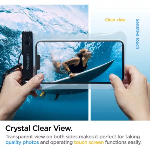 Spigen A601 vízálló univerzális  telefontok crystal clear-8809811860795 4 kép