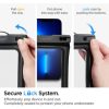 Spigen A610 vízálló lebegő univerzális  telefontok 2 db fekete (A-8809811860801 5 kép