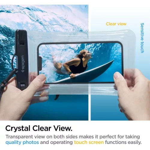 Spigen A610 vízálló lebegő univerzális  telefontok crystal clear-8809811860832 4 kép