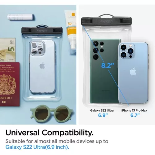 Spigen A610 vízálló lebegő univerzális  telefontok crystal clear-8809811860832 5 kép