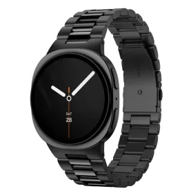    Samsung Galaxy Watch 9/8 46mm/44mm/40mm Spigen Modern Fit 316L rozsdamentes acél óraszíj, fekete