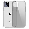Baseus Simple áttetsző TPU tok iPhone 11 Pro fekete-6953156211001 1 kép