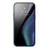 iPhone 13 Pro Max Baseus Crystal kemény tok TPU kerettel kék (ARJT00-6932172601508 2 kép