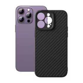 Armored tok iPhone 14 Pro-hoz kompatibilis MagSafe Baseus Synthetic Fi-6932172623142 2 kép