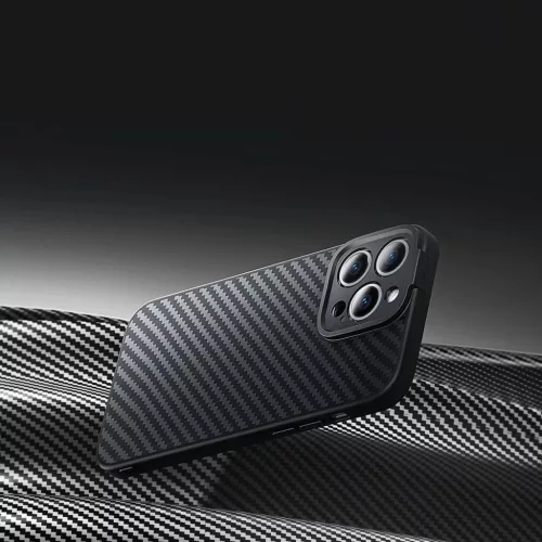 Armored tok iPhone 14 Pro-hoz kompatibilis MagSafe Baseus Synthetic Fi-6932172623142 10 kép