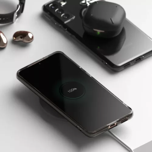 Samsung S21+ Plus Ringke Air Ultravékony TPU gél tok átlátszó (AR-8809785450916 7 kép
