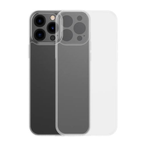 iPhone 13 Pro Baseus Frosted Glass tok átlátszó (ARWS000102)-6932172601676 10 kép