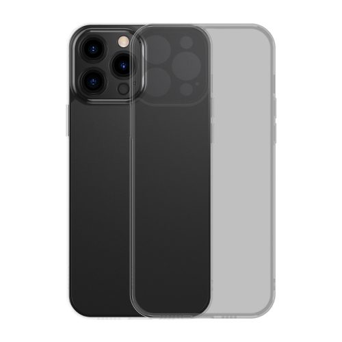 iPhone 13 Pro Max Baseus Frosted Glass tok fekete (ARWS000501)-6932172601713 11 kép