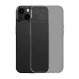 iPhone 13 Pro Baseus Matt üveg tok (áttetsző fekete) + kijelzővéd-6932172609276 1 kép