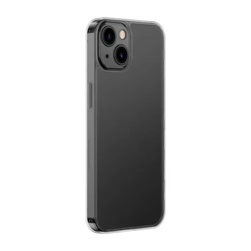 iPhone 13 Pro Baseus Matt üveg tok (áttetsző fekete) + kijelzővéd-6932172609276 4 kép