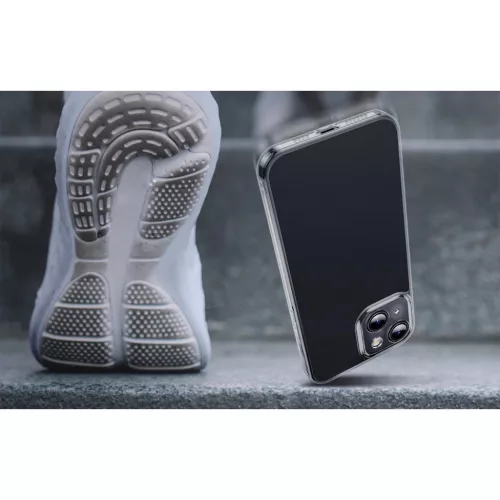 iPhone 13 Pro Baseus Matt üveg tok (áttetsző fekete) + kijelzővéd-6932172609276 5 kép