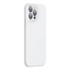 iPhone 13 Pro Baseus Liquid Gel rugalmas tok fehér (ARYT000402)-6932172601584 3 kép