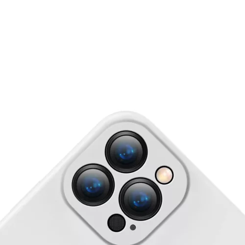iPhone 13 Pro Baseus Liquid Gel rugalmas tok fehér (ARYT000402)-6932172601584 4 kép