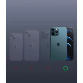 iPhone 13 Pro Max Ringke Air S Ultravékony TPU gél tok szürke (AS55-8809818843128 1 kép